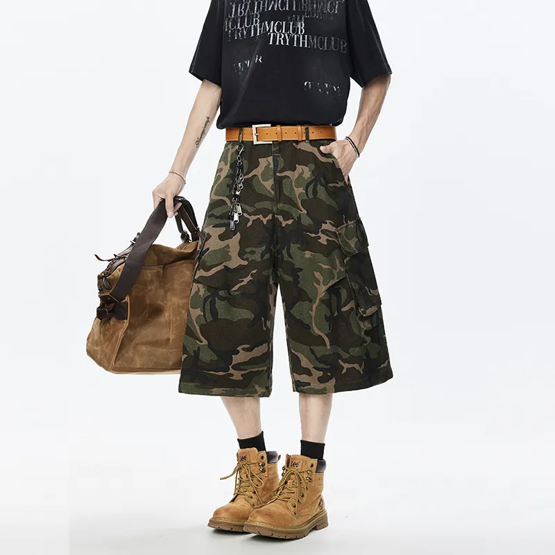 OPMO Casual Shorts Unisex Camouflage-3