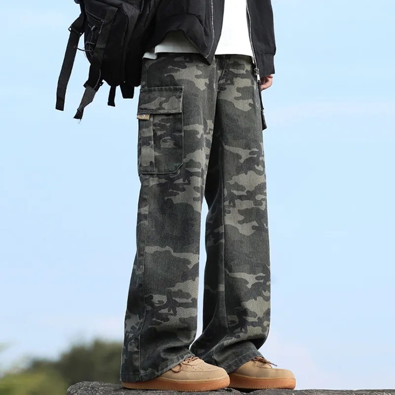 OPMO Jeans Unisex Camouflage-4