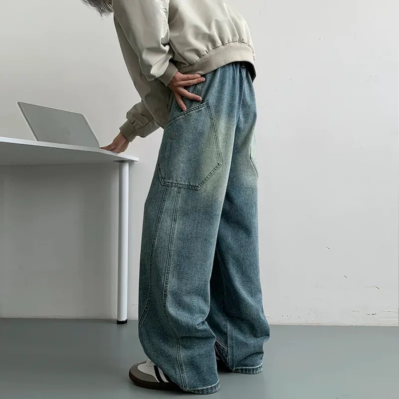 TESTUNG FW24 Fashion Jeans Unisex-4
