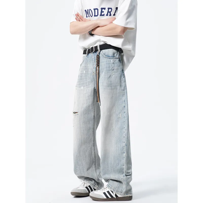 OPMO Jeans Unisex Light Blue-3