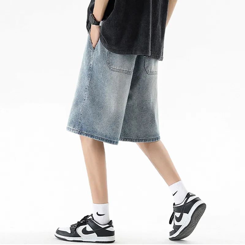 OPMO Denim Shorts Unisex-4