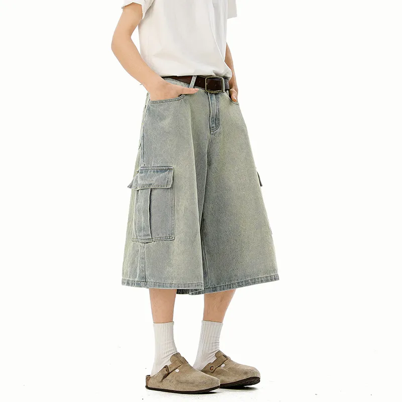 OPMO Denim Shorts Unisex-11