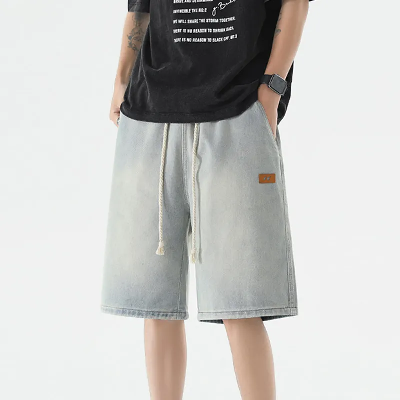 OPMO Denim Shorts Unisex-6