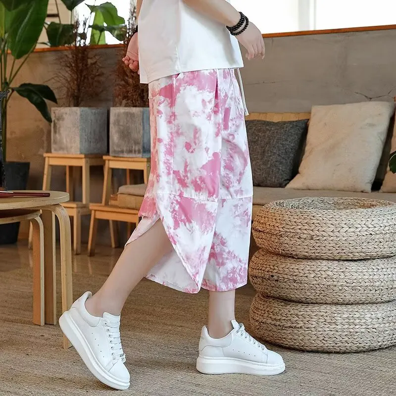 OPMO Casual Shorts Unisex Pink-3