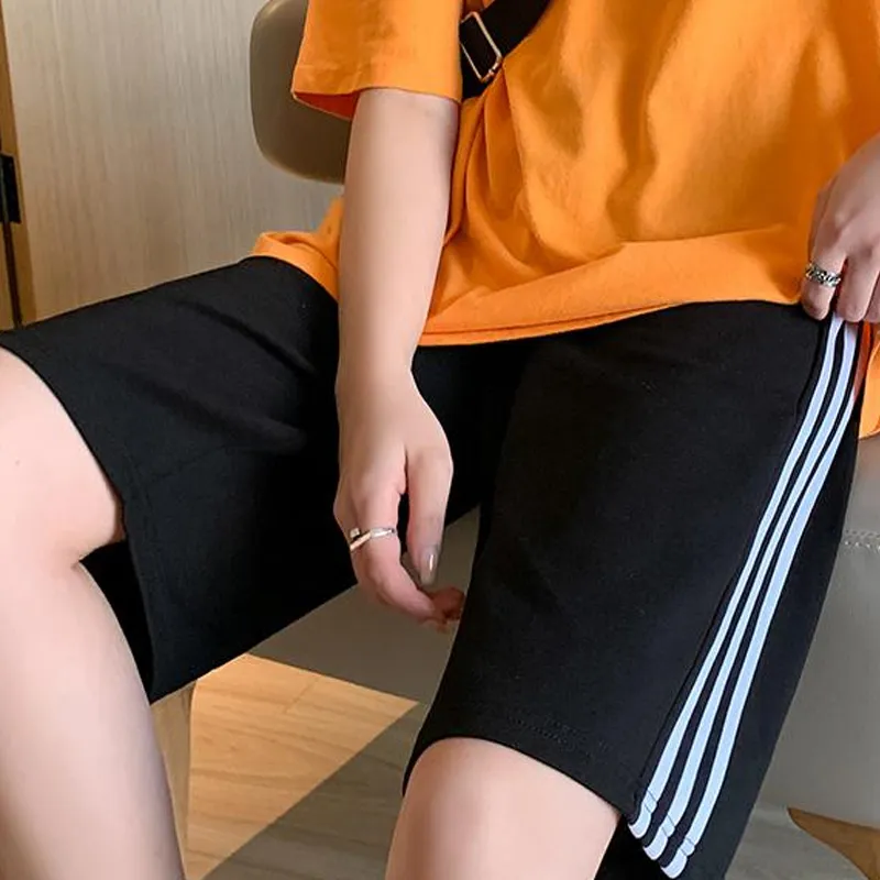 OPMO Casual Shorts Unisex Black-4