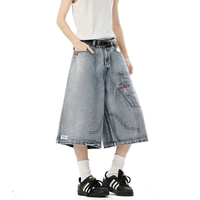 OPMO Denim Shorts Unisex-12