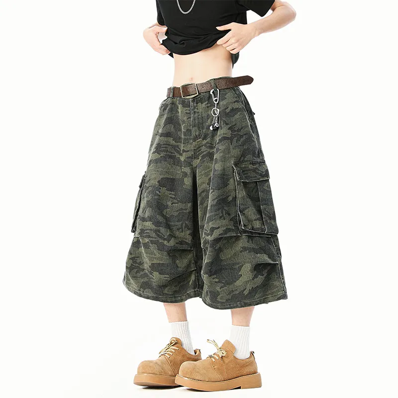OPMO Denim Shorts Unisex-12