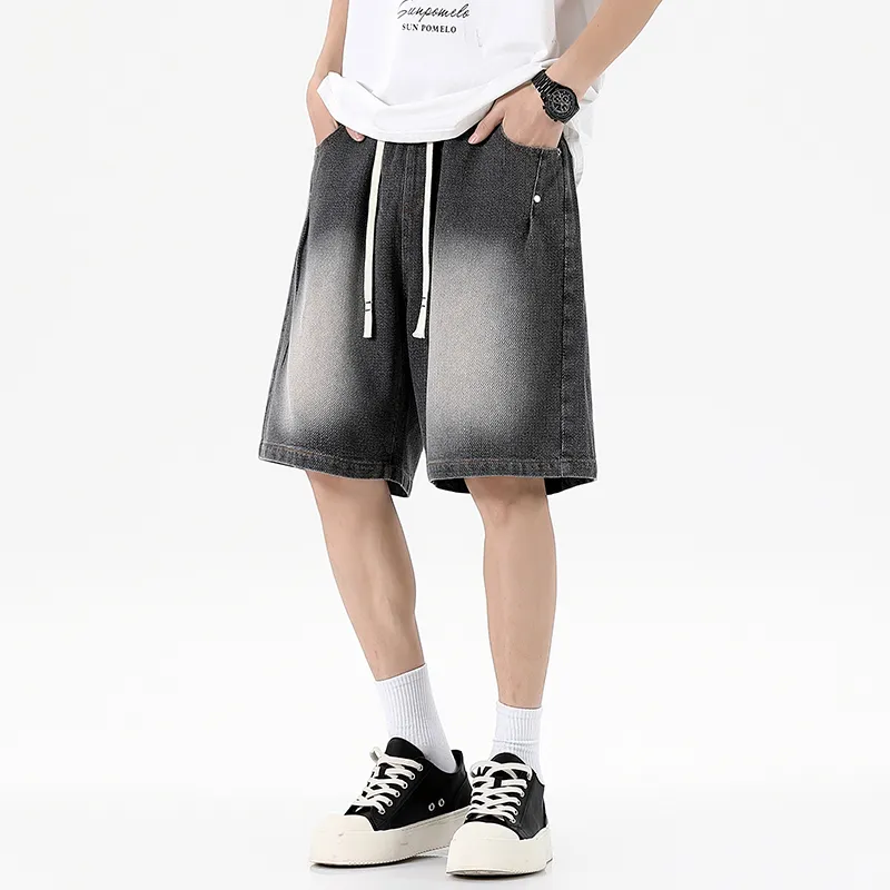 OPMO Denim Shorts Unisex-3