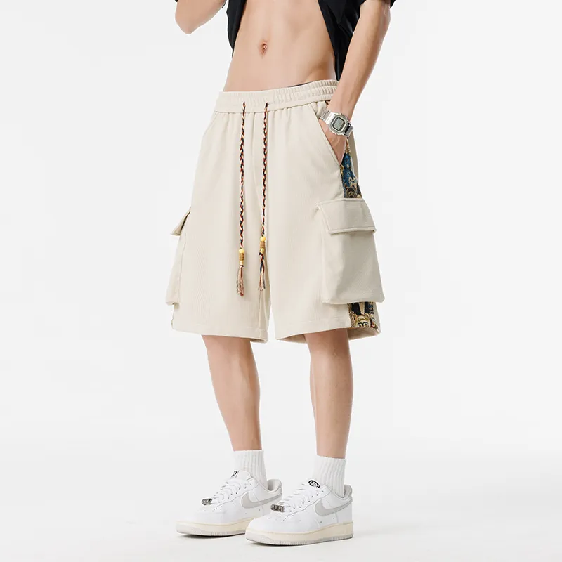 PAINT STAIN Casual Style Shorts Unisex-50