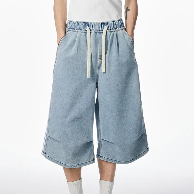OPMO Denim Shorts Unisex-8