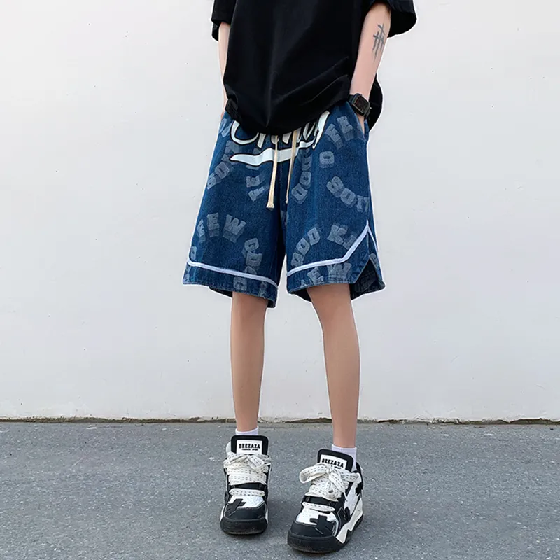 OPMO Denim Shorts Unisex-9