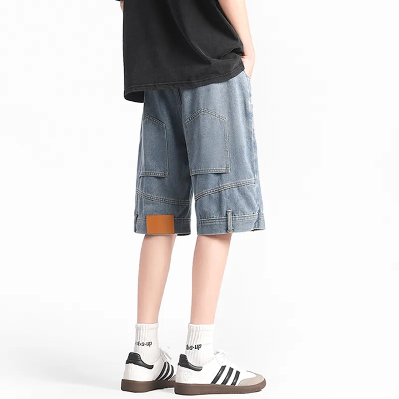 OPMO Denim Shorts Unisex-3