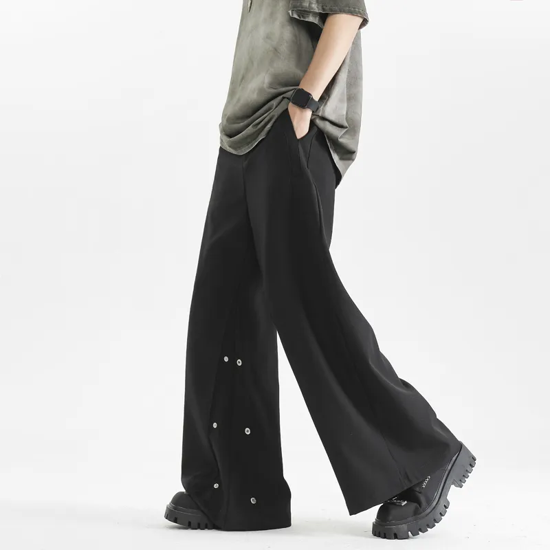 OPMO Suit Trousers Unisex Black-1