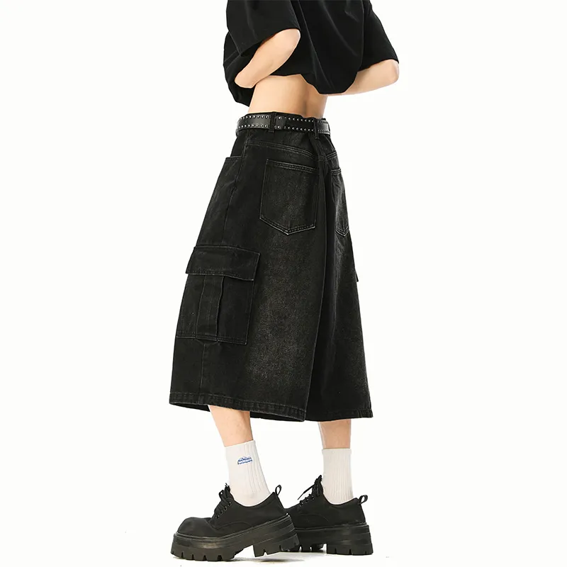 OPMO Denim Shorts Unisex-6