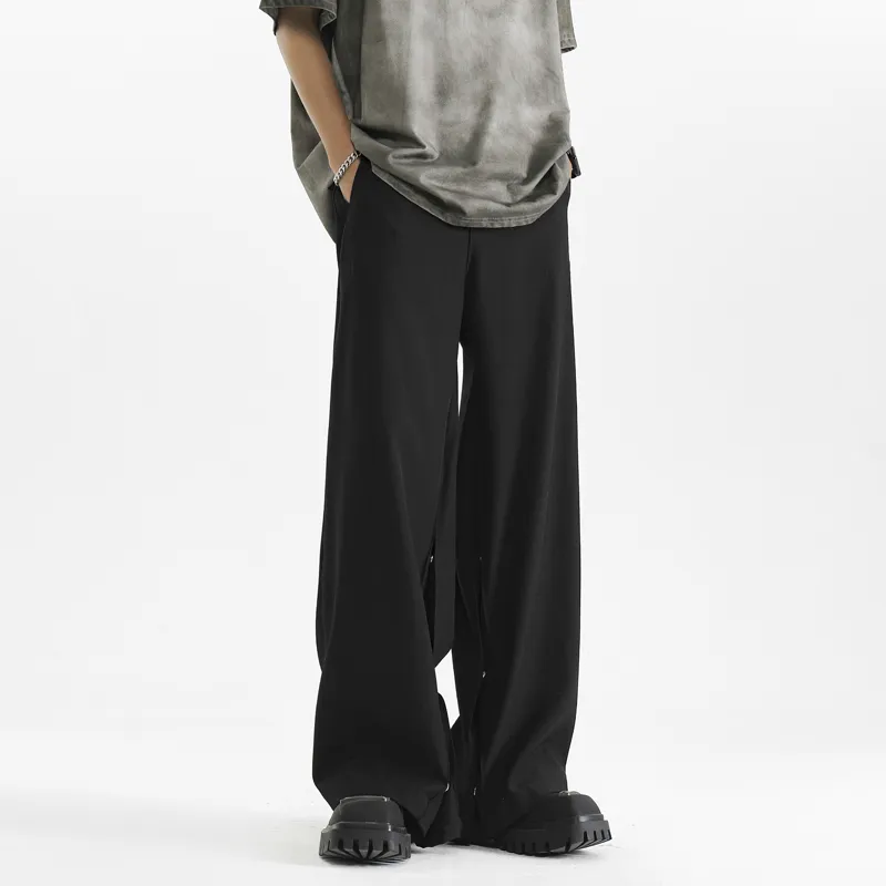 OPMO Suit Trousers Unisex Black-6