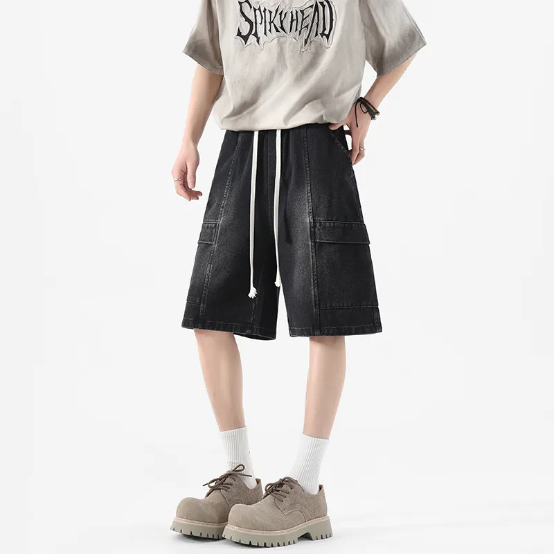 OPMO Denim Shorts Unisex-7