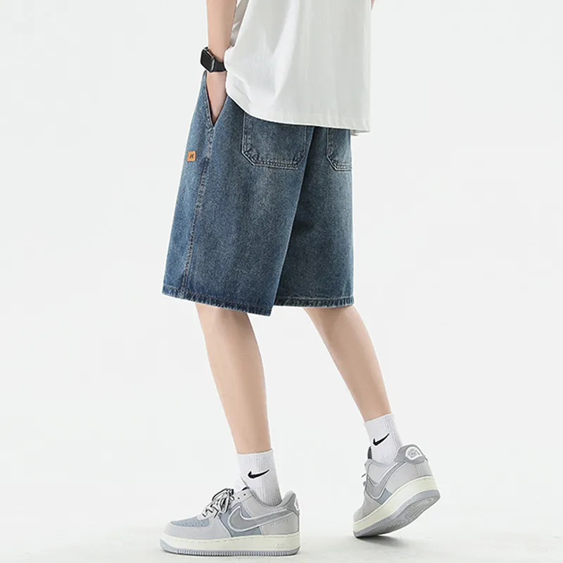 OPMO Denim Shorts Unisex-4