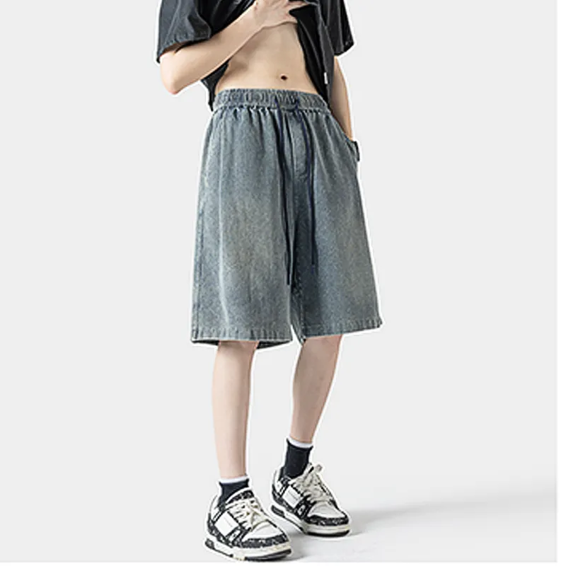 OPMO Denim Shorts Unisex-3