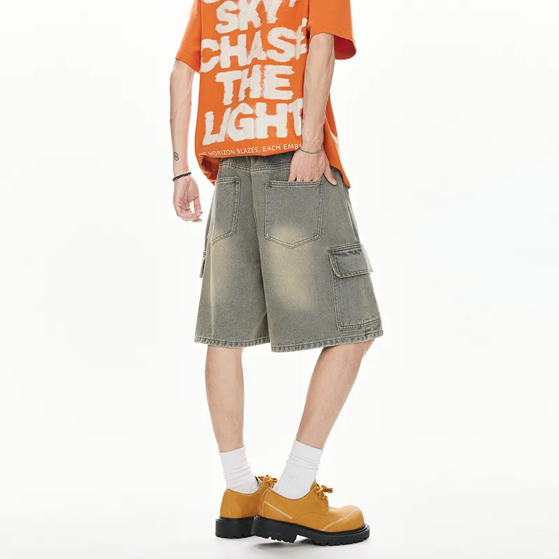 OPMO Denim Shorts Unisex-10