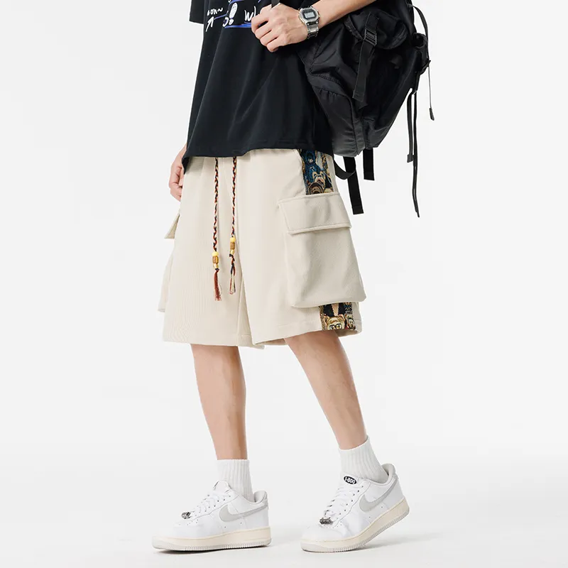 PAINT STAIN Casual Style Shorts Unisex-52