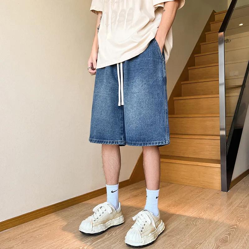 OPMO Denim Shorts Unisex-8