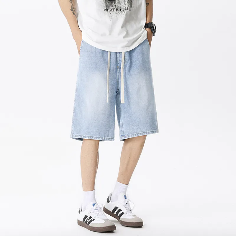 OPMO Denim Shorts Unisex-5
