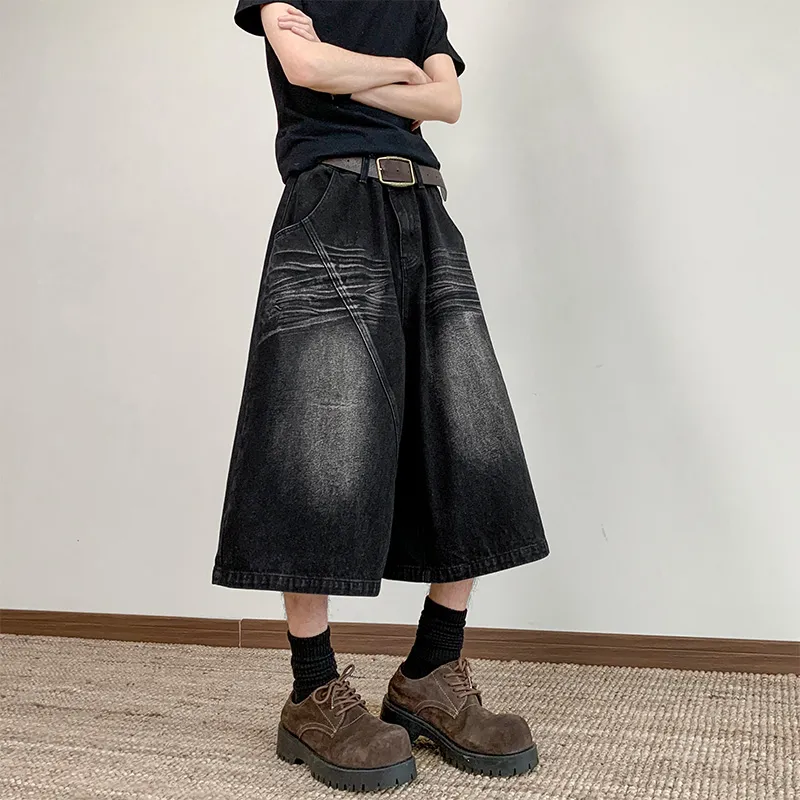 OPMO Denim Shorts Unisex-7