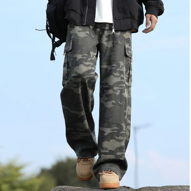 OPMO Jeans Unisex Camouflage-3