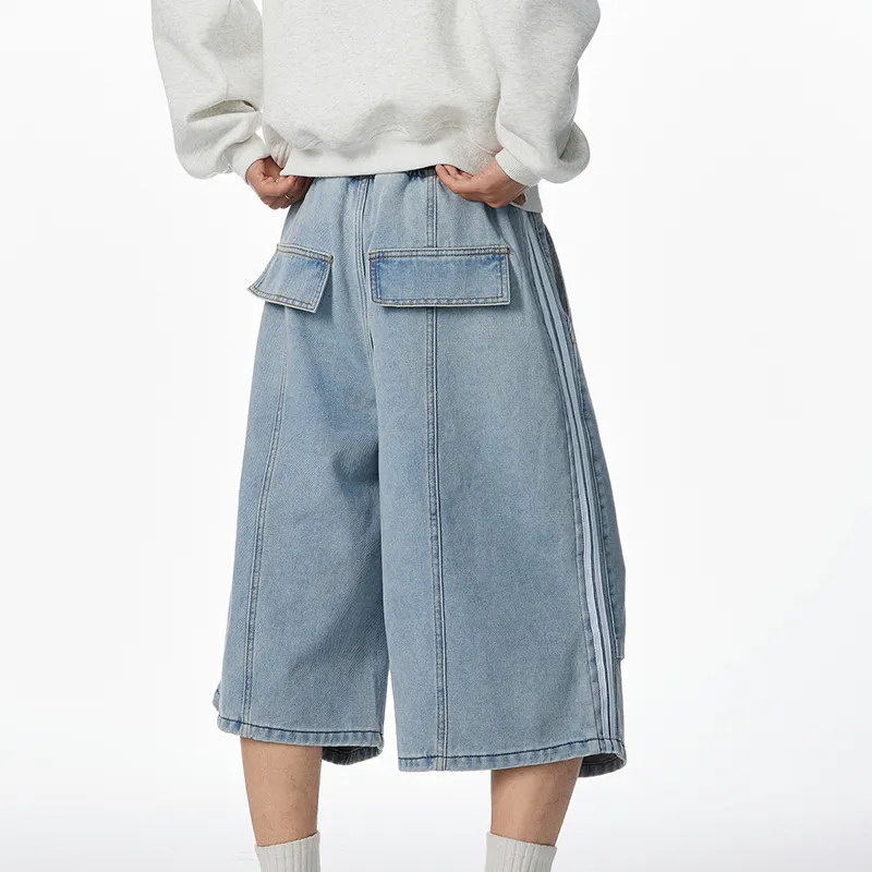 OPMO Denim Shorts Unisex-7