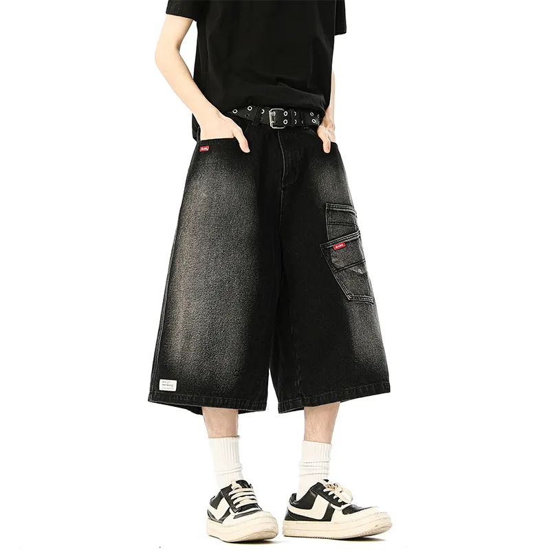 OPMO Denim Shorts Unisex-5