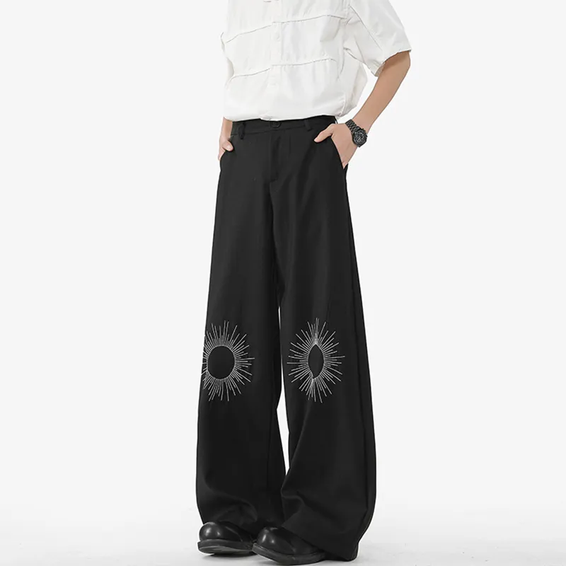 OPMO Casual Pants Unisex Black-4