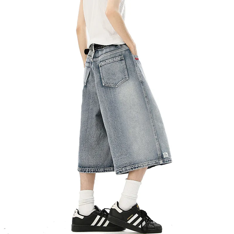 OPMO Denim Shorts Unisex-13