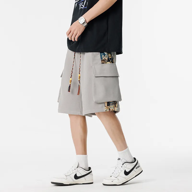 PAINT STAIN Casual Style Shorts Unisex-28