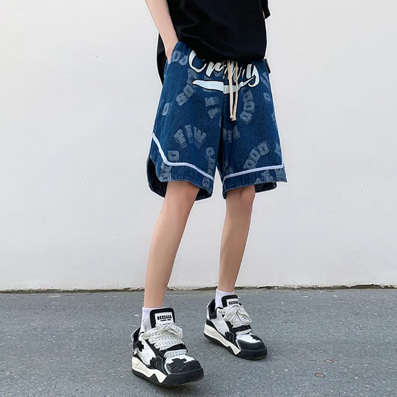 OPMO Denim Shorts Unisex-13