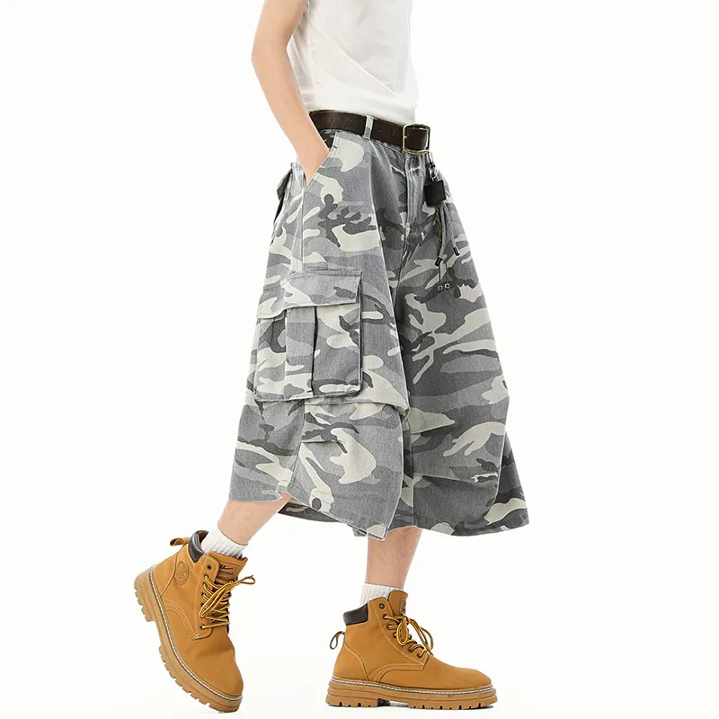 OPMO Denim Shorts Unisex-4
