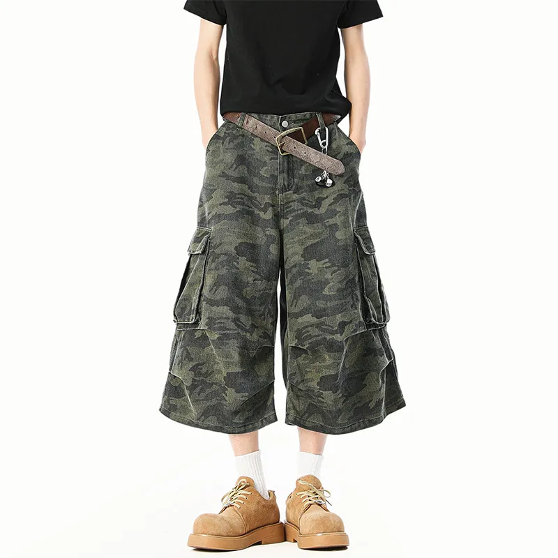 OPMO Denim Shorts Unisex-14