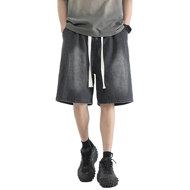 OPMO Denim Shorts Unisex-13
