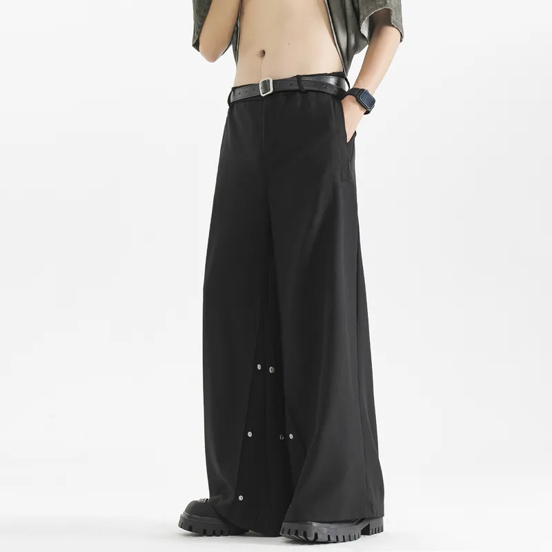 OPMO Suit Trousers Unisex Black-2