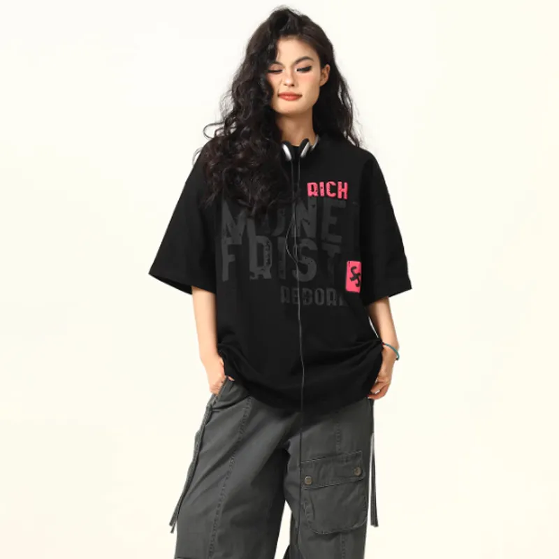 OPMO T Shirts Unisex Black-2