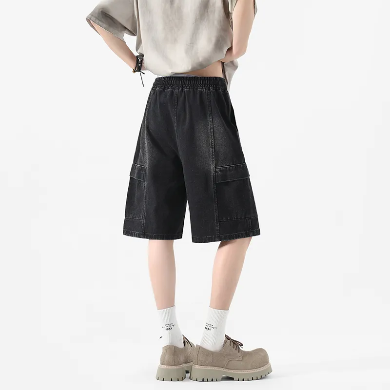 OPMO Denim Shorts Unisex-8