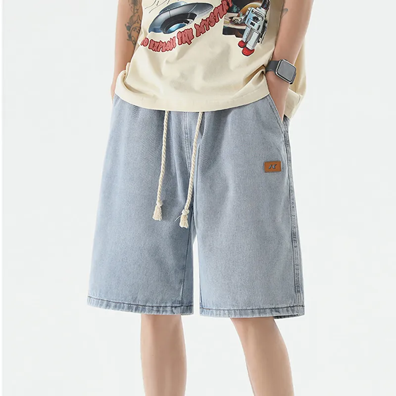 OPMO Denim Shorts Unisex-13