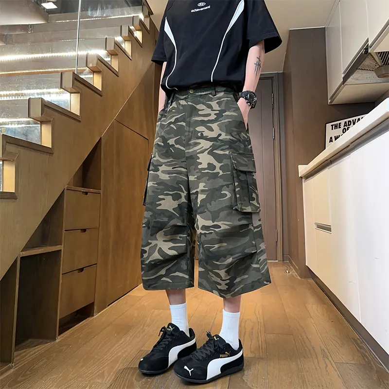 OPMO Casual Shorts Unisex Camouflage-2