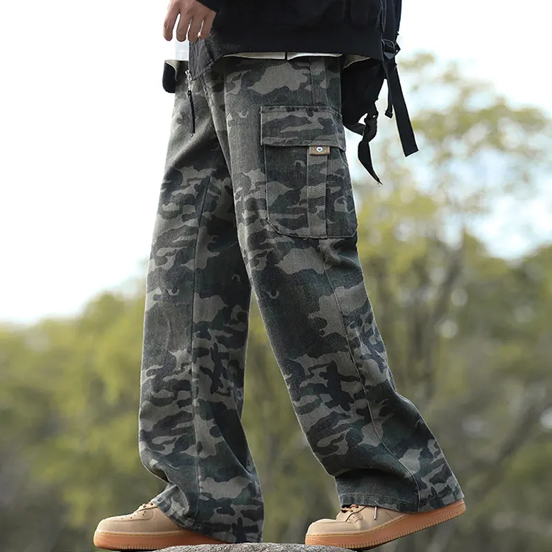 OPMO Jeans Unisex Camouflage-5
