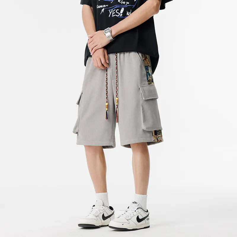 PAINT STAIN Casual Style Shorts Unisex-26