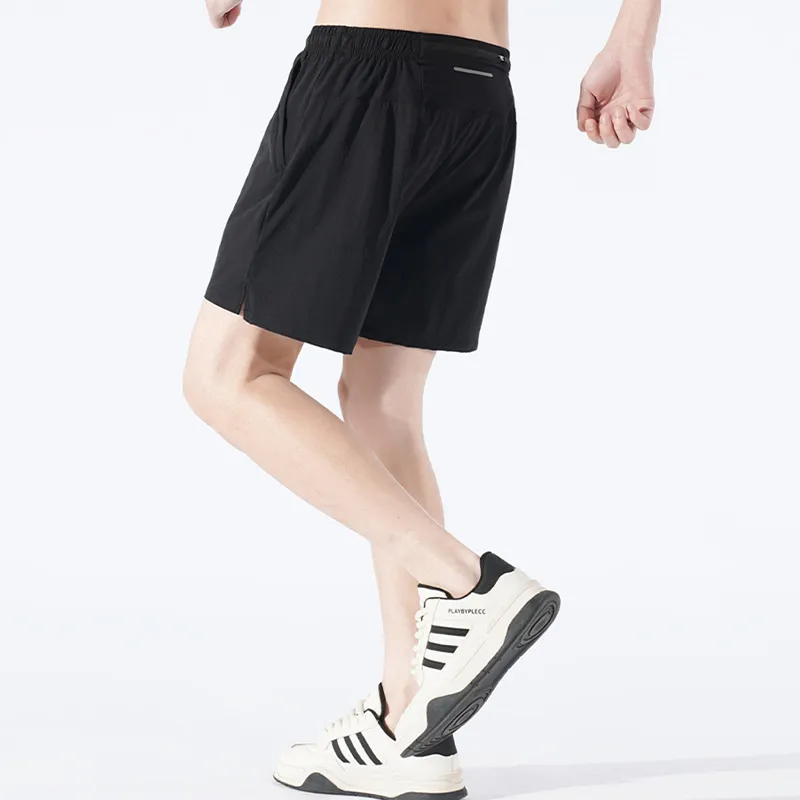 OPMO Casual Shorts Unisex Black-4