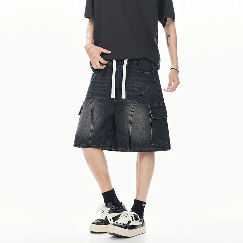 OPMO Denim Shorts Unisex-1
