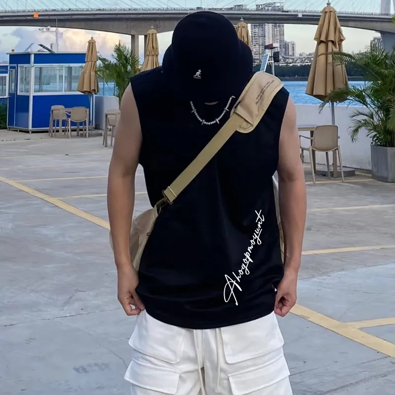 OPMO Tank Tops Unisex Black-1