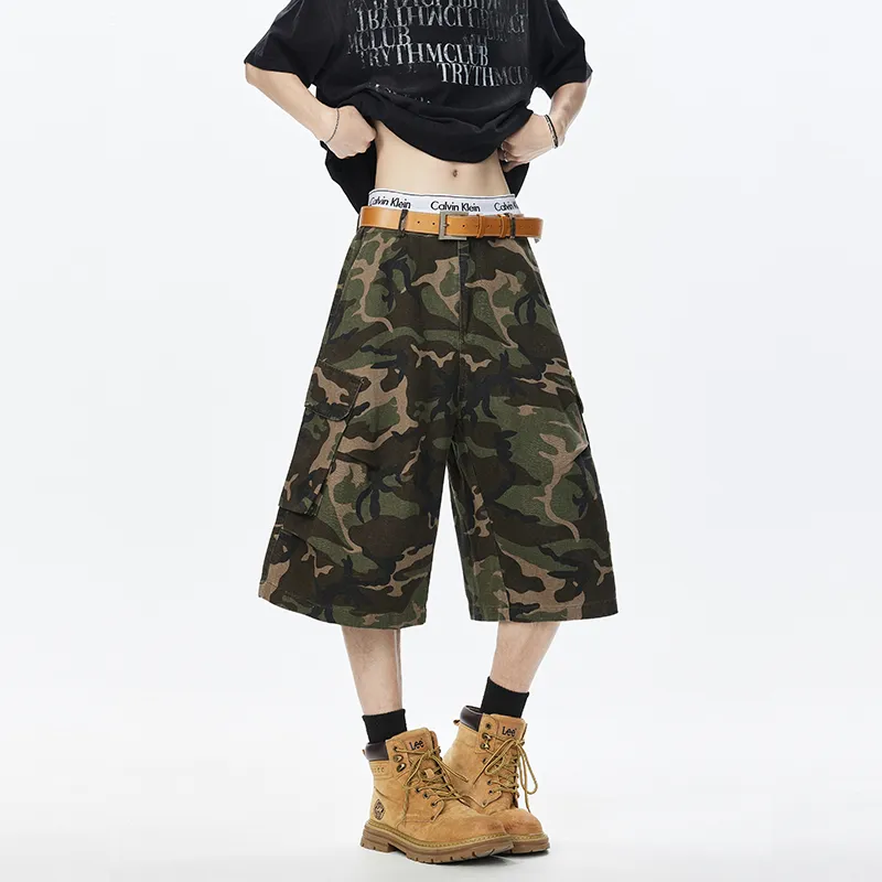 OPMO Casual Shorts Unisex Camouflage-1