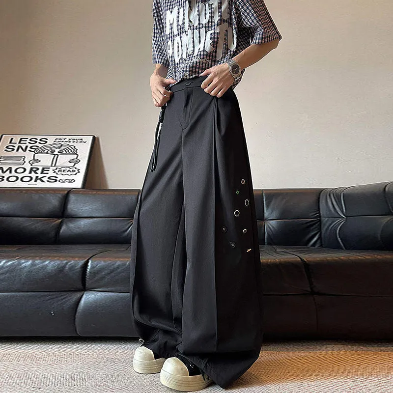 OPMO Casual Pants Unisex Black-2
