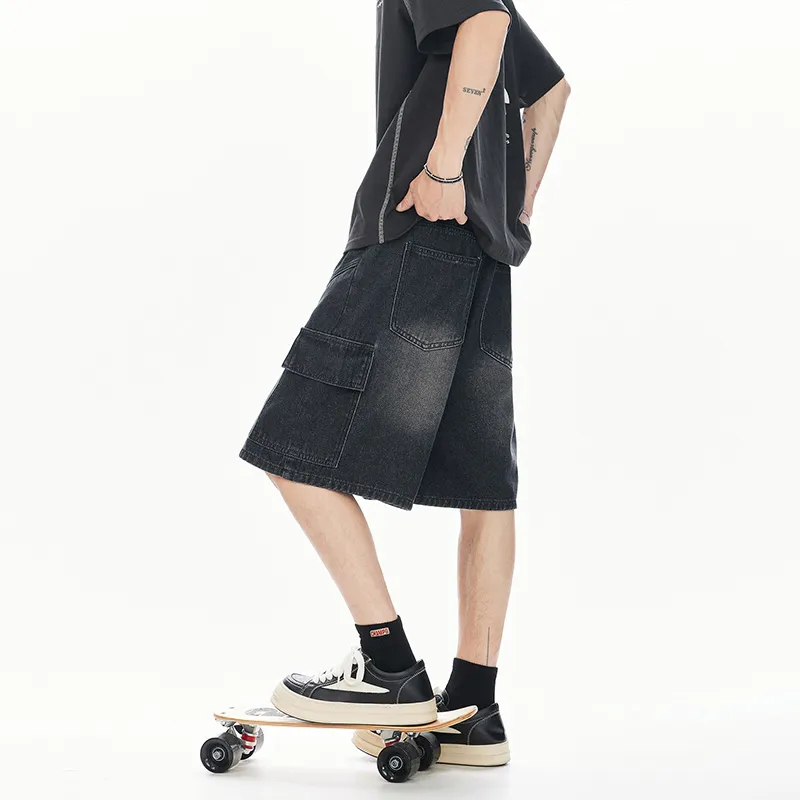 OPMO Denim Shorts Unisex-2